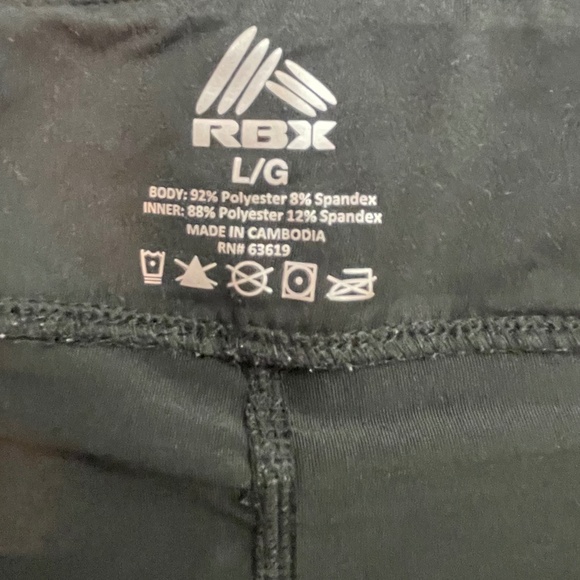 RBS Black Running Shorts-Women's Large - Picture 6 of 6